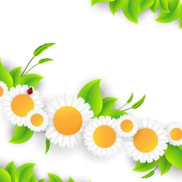 Vector abstract summer time background Stock Illustration