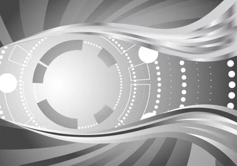 Vector abstract tech  background Illustrazione stock