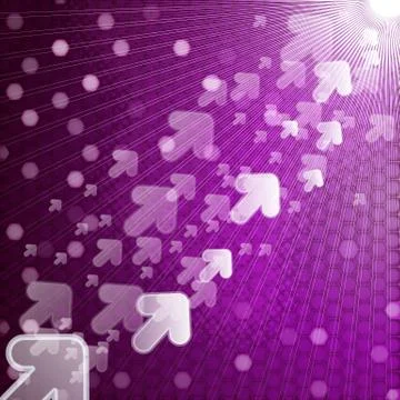 Vector abstract techno background. Stock Illustration