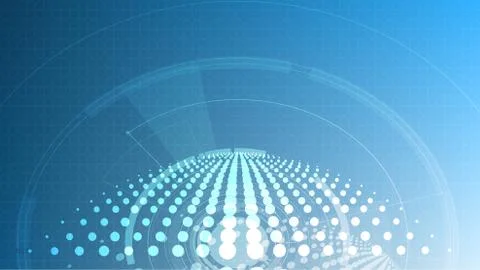 Vector abstract technological global signal background Stock Illustration