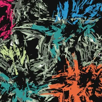 Vector abstract texture. Bright pattern. Illustrazione stock