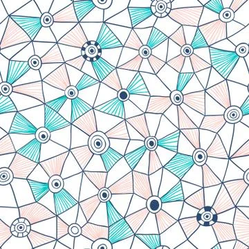 Vector abstract triangles pattern 스톡 일러스트