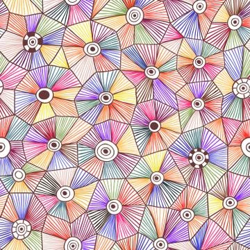 Vector abstract triangles pattern Stock Illustration