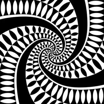 Vector abstract vintage pattern. Waves background 스톡 일러스트