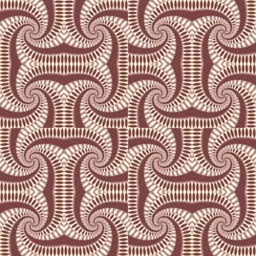 Vector abstract vintage pattern. Waves background Stock Illustration