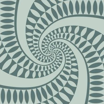 Vector abstract vintage pattern. Waves background Stock Illustration