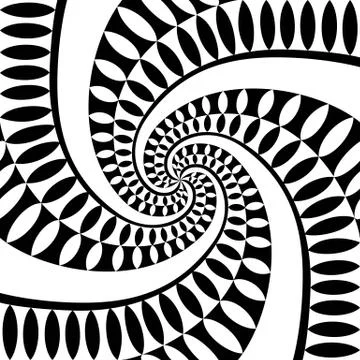 Vector abstract vintage pattern. Waves background イラスト素材