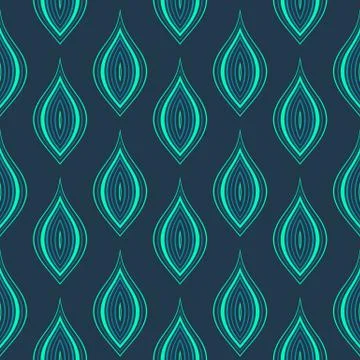 Vector Abstract vintage seamless background simple pattern Stock Illustration