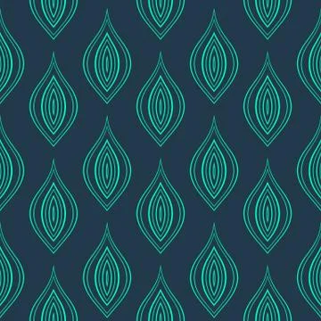 Vector Abstract vintage seamless background simple pattern イラスト素材
