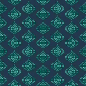 Vector Abstract vintage seamless background simple pattern Stock Illustration