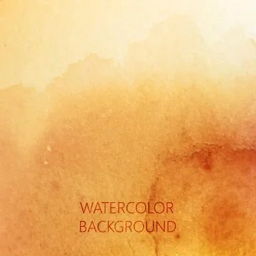 Vector abstract watercolor background for your design Stock Illustration