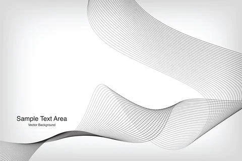 Vector Abstract Wave Pattern Stock Illustration