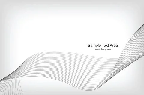 Vector Abstract Wave Pattern Stock Illustration