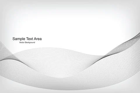 Vector Abstract Wave Pattern Stock Illustration