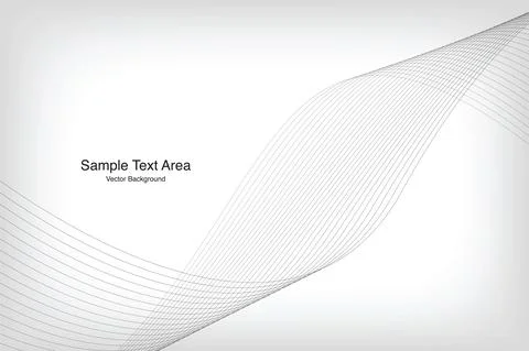 Vector Abstract Wave Pattern Stock Illustration