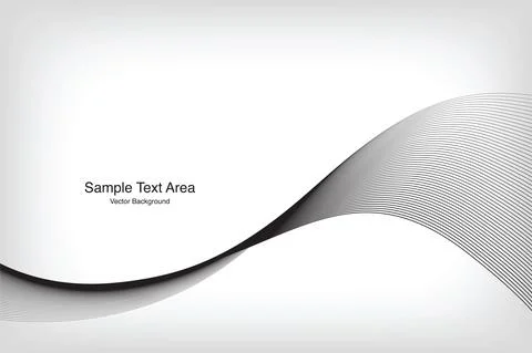 Vector Abstract Wave Pattern Stock Illustration