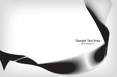 Vector Abstract Wave Pattern Stock Illustration