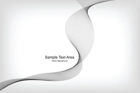 Vector Abstract Wave Pattern Stock Illustration