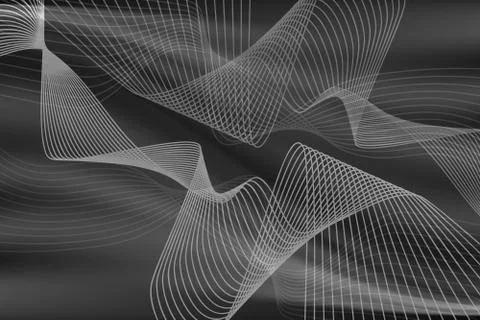 Vector of Abstract Waves Background イラスト素材