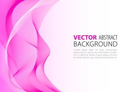 Vector Abstract waves background Stock Illustration