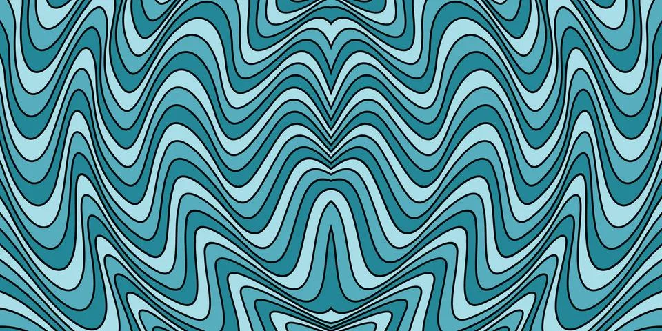 Vector abstract waves lines background 스톡 일러스트