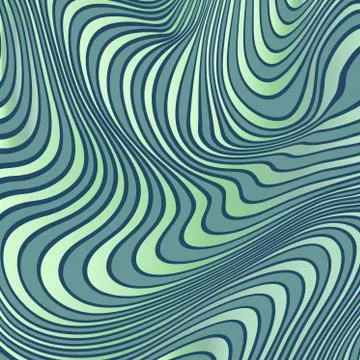 Vector abstract waves lines background Stock Illustration