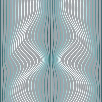 Vector abstract waves lines background Stock Illustration