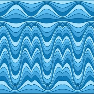 Vector abstract waves lines background Stock Illustration