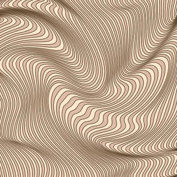 Vector abstract waves lines background Stock Illustration