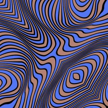 Vector abstract waves lines background 스톡 일러스트