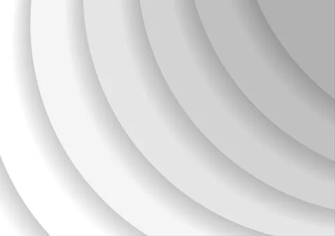 Vector : Abstract white curves and shadow background Stock Illustration