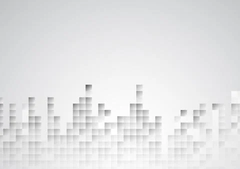 Vector : Abstract white modern style background Stock Illustration