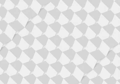 Vector : Abstract white paper and shadow pattern Illustrazione stock