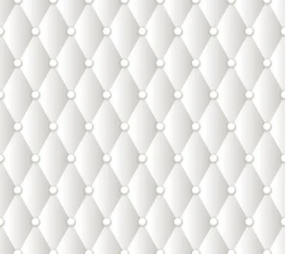 Vector abstract white upholstery background Stock Illustration