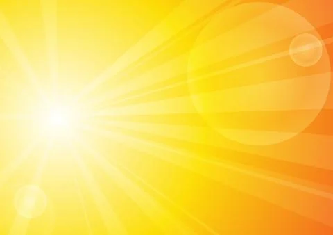 Vector : Abstract yellow stripe sun shine Stock Illustration