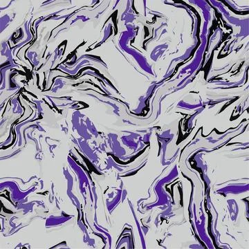 Vector abstraction in fluid art style texture in light grey tones. Stock Illustration