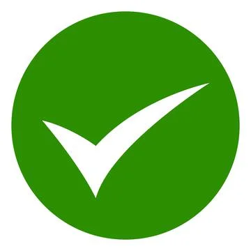 Vector Accept Icon Illustration Stock Illustration