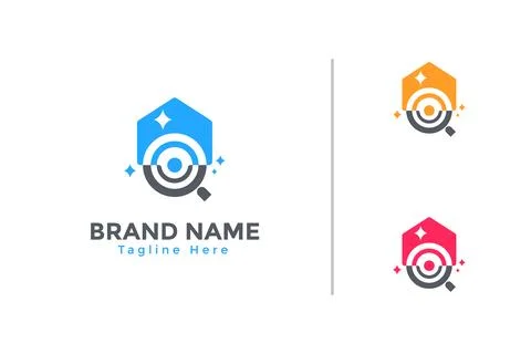 Vector agent real estate logo collection Stock Illustration