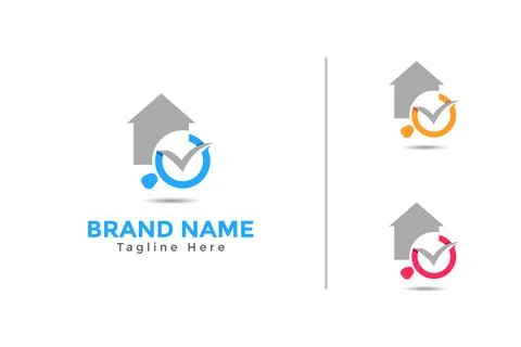 Vector agent real estate logo collection Stock Illustration