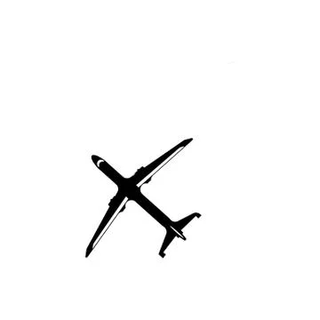 Vector airplane Icon. Element of popular transport icon. Premium quality graphic Stock Illustration