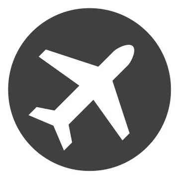 Vector Airport Icon Stock Illustration