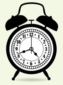 Vector  alarm clock Stock Illustration