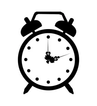 Vector alarmclock icon Stock Illustration