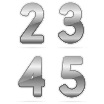 Vector alphabet Stock Illustration