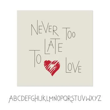 Vector Alphabet Set Stock Illustration
