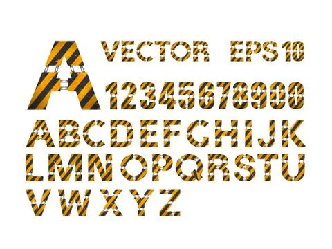 Vector Alphabet Set イラスト素材