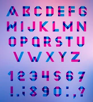 Vector Alphabet Set イラスト素材