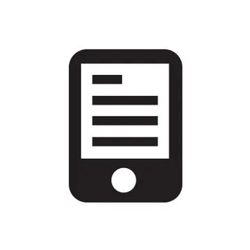 Vector and tablet icon Stock Illustration