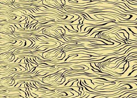 Vector animal pattern with zebra skin. Monochrome seamless pattern with den.. イラスト素材