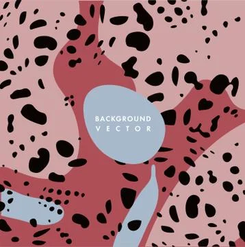 Vector animals print. Leopard pattern for textile, packaging, web page Stock Illustration